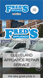 Mobile Screenshot of fredsappliance.com