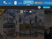 Tablet Screenshot of fredsappliance.com